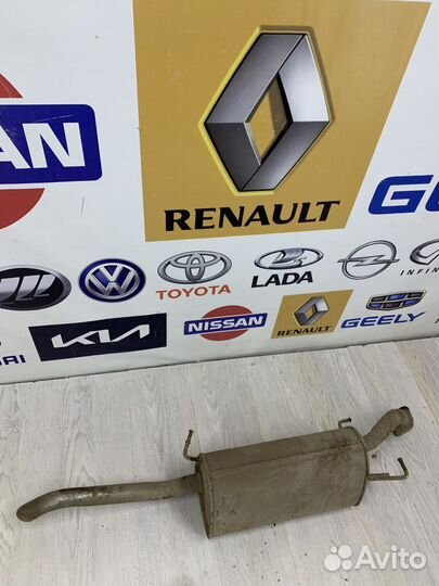 Глушитель задняя часть банка Chevrolet aveo 250