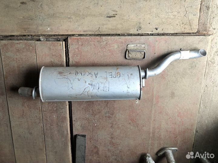 17.37 глушитель opel vectra A (опель вектра А ) 1