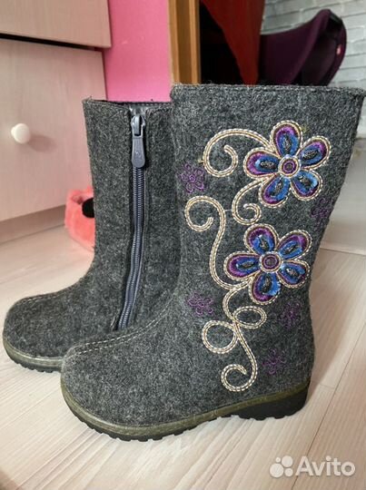 Валенки для девочки