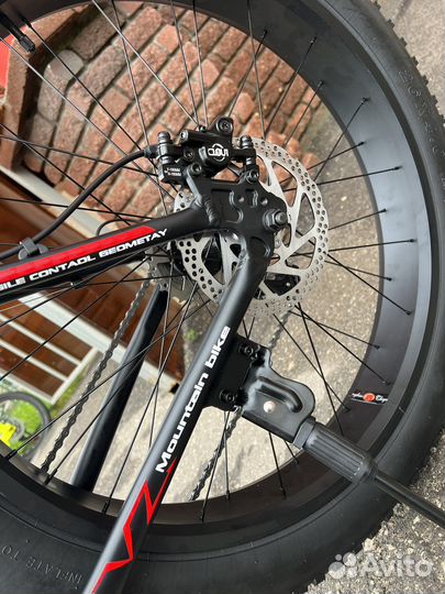 Фэтбайк качественный, велосипед горный