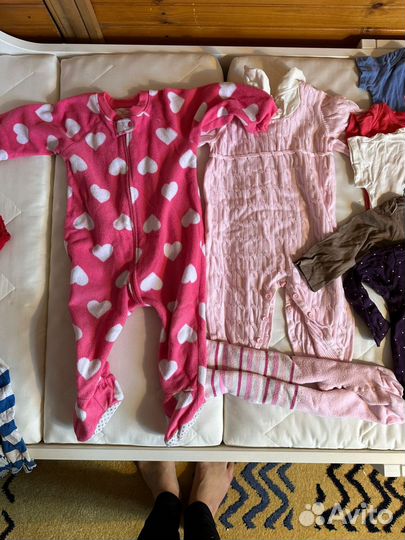 Детская одежда для девочек 80 пакетом