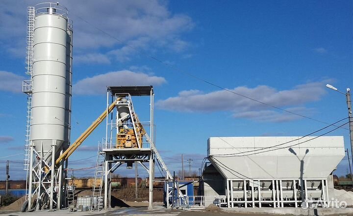 Бетонный завод рбу стационарный