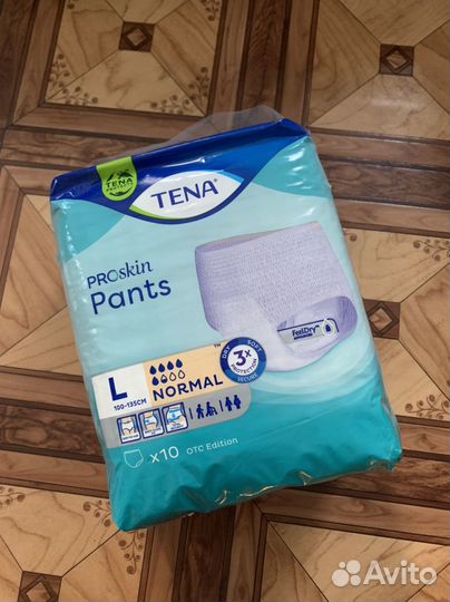 Памперсы-трусики для взрослых L