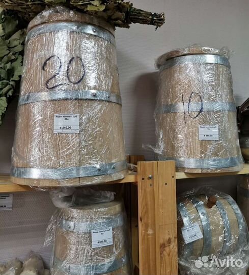 Кадка дубовая