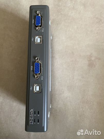 4-port KVM Switch dkvm-4U