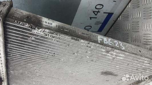 Радиатор системы охлаждения peugeot expert 2 (FBE2