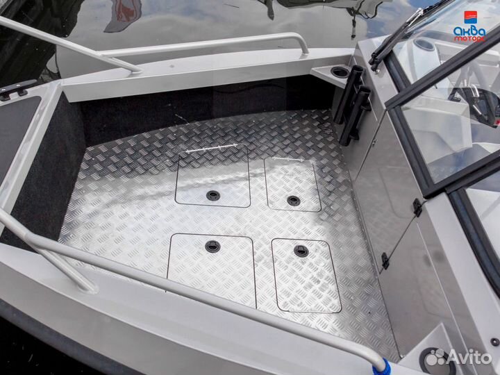 Лодка Волжанка Yava L Fish корпус из алюминия