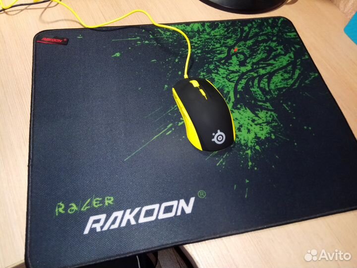 Игровая мышь Steel Series Rival 100 Yellow