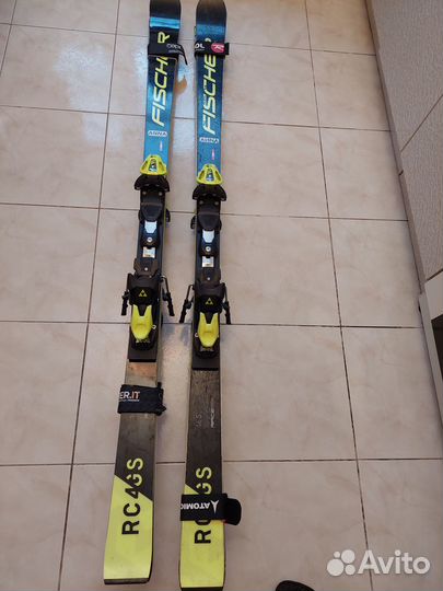 Горные лыжи GS RC4 fisher 165+Z 11