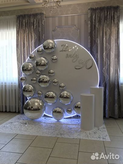 Фотозона на Юбилей, годовщину, День Рождение