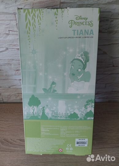 Принцесса Тиана в светящемся платье (Дисней)