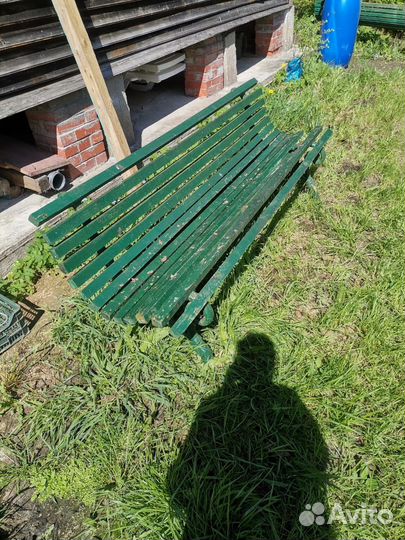 Скамейка парковая СССР