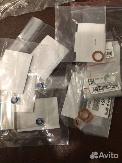 Шайбы под мех форсунки