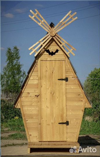 Уличный туалет домик с установкой ZNL