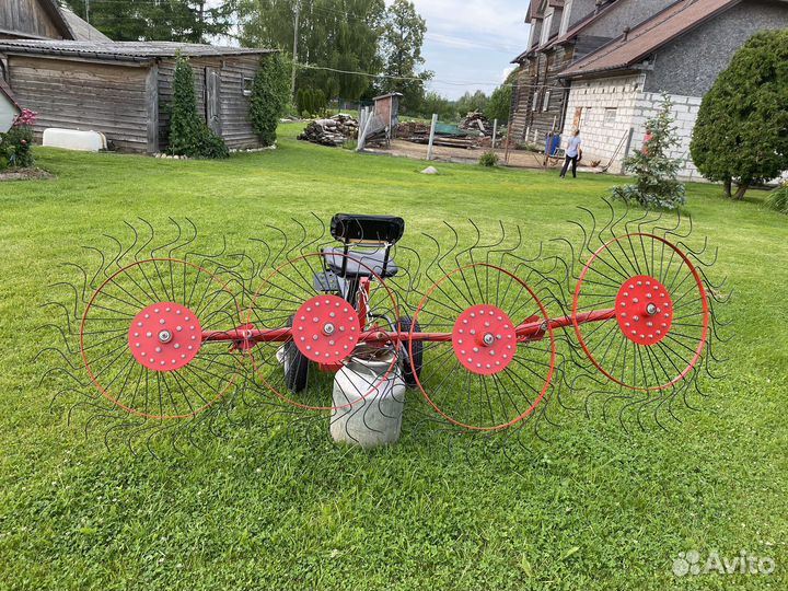 Ворошилка для мотоблока с адаптором