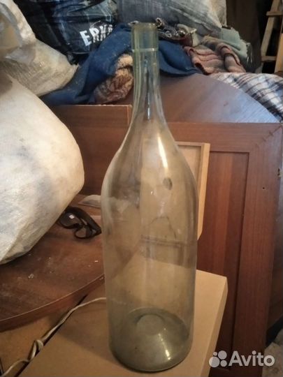 Бутыль старинная четверть 1945 г