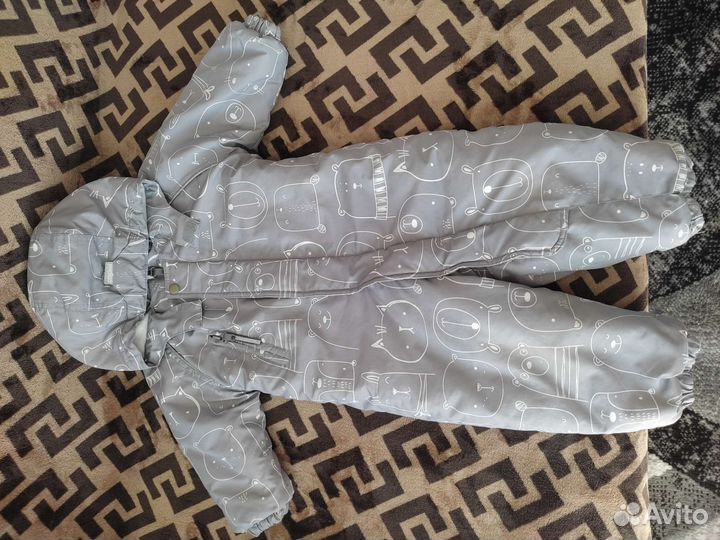 Детский зимний комбинезон 80 86