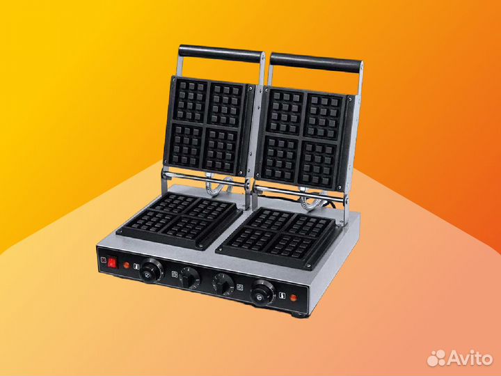 Вафельница для объемных вафель HWB-2S
