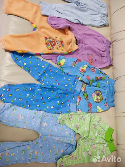 Детские вещи пакетом на мальчика 50 - 62 размер