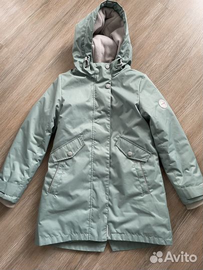 Куртка парка для девочки 128
