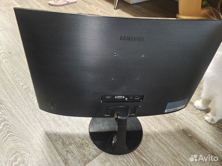 Монитор samsung 24 изогнутый c24f390fhi