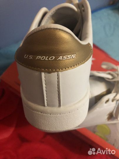 Кроссовки белые Polo 39р