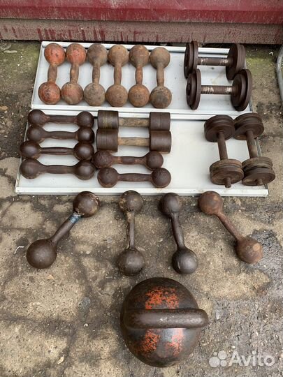 Гиря 16 кг гантели в ассортименте от