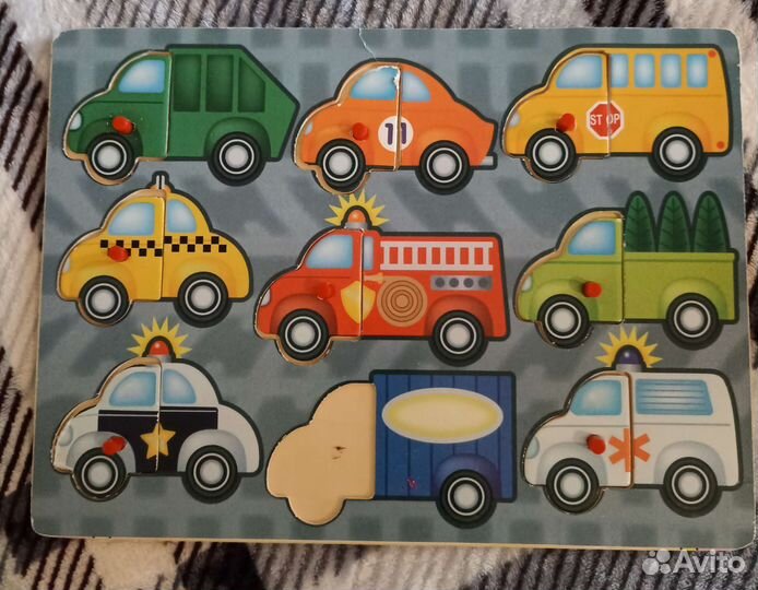 Деревянные пазлы