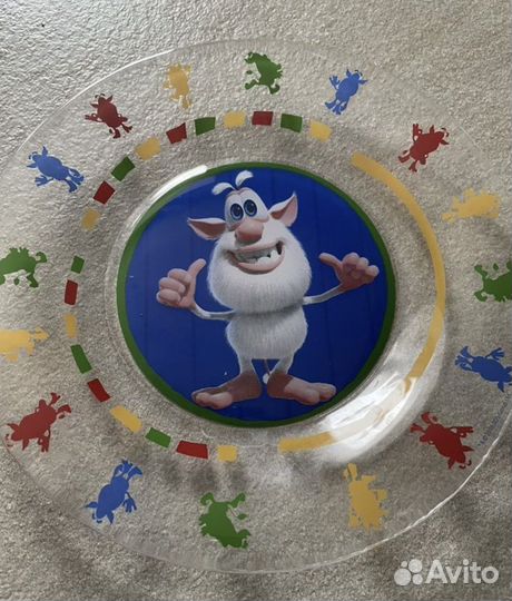 Набор детской посуды с бубой