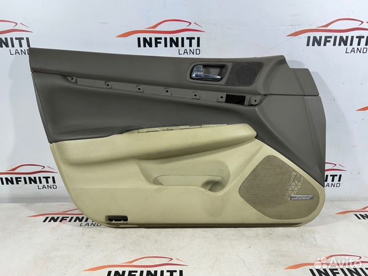 Обшивка двери передняя левая Infiniti G35 V36
