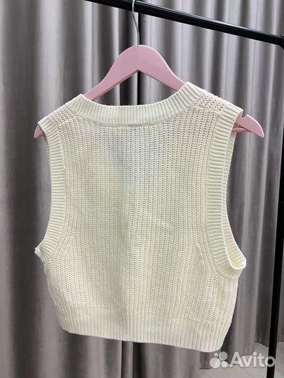 Жилетка укороченная h&m