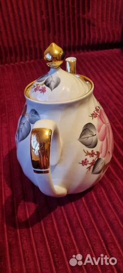 Чайник заварочный фарфоровый СССР новый