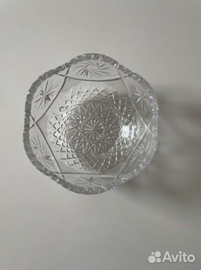 Хрустальные салатницы, графин, рюмки