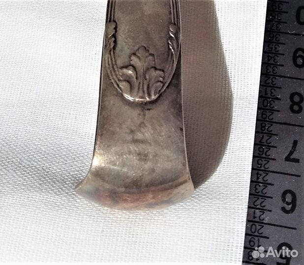 Щипцы из мельхиора Франция конец 19 века