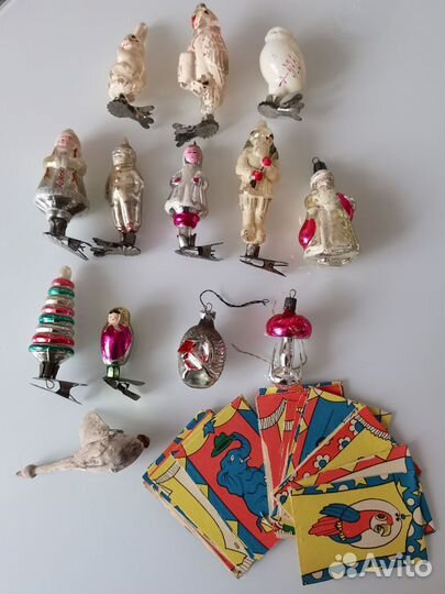 Елочные игрушки СССР