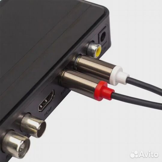 Кабель 2RCA на 2 RCA межблочный 1 м