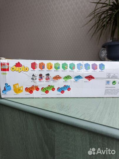 Оригинал Lego duplo Паровозик