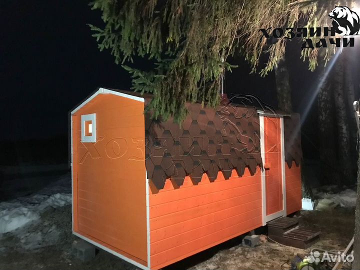 Яркая Баня под ключ 2х4 на зависть соседям