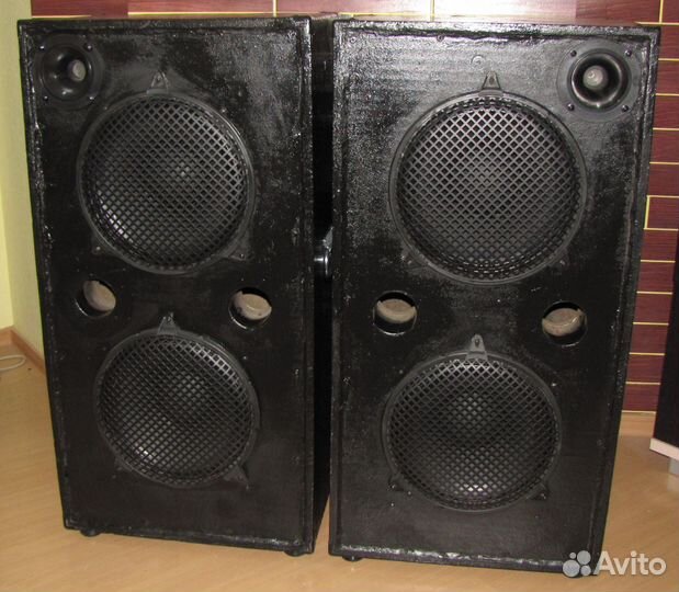 Колонки Kinap по 1050W 2ш Акустика Pro-12 в Дереве