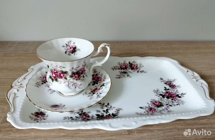 Английская чайная и кофейная пара