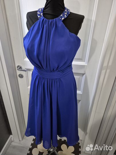 Вечернее платье миди 46 размер