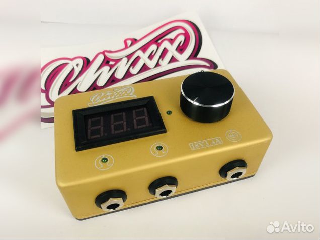 Мощнейший блок питания chixx 3.4 ампера тату