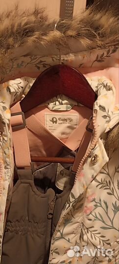 Демисезонный костюм на девочку 80