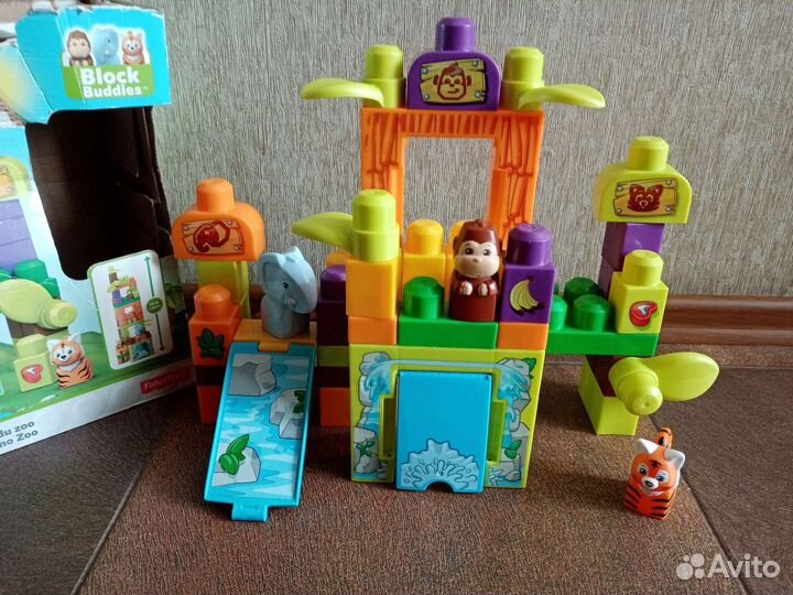 Mega bloks зоопарк сафари