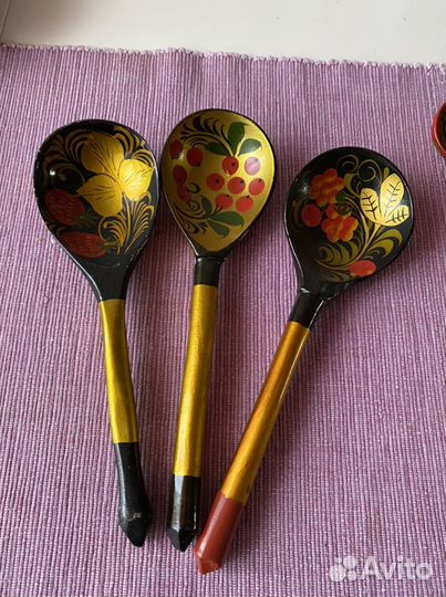Хохлома ложки