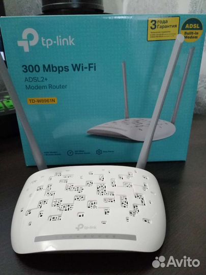 Модем и wi-fi роутер Tp-link TD-W8961N