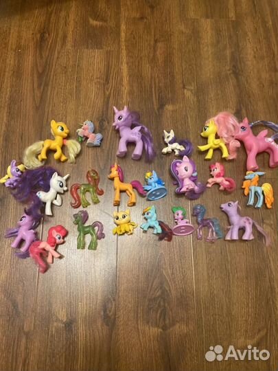 My Little Pony и лошадки
