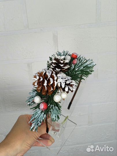 Ободок Новогодний Ёлочка