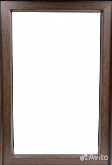 Стеклопакет 1200х1800(h), цвет тёмный дуб, глухой