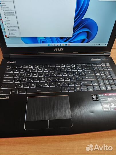 Игровой ноутбук MSI GE62 2QC